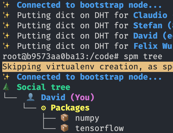 SPM: Social Package Manager paper illustration